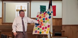 Bro. Sculley leading the game
